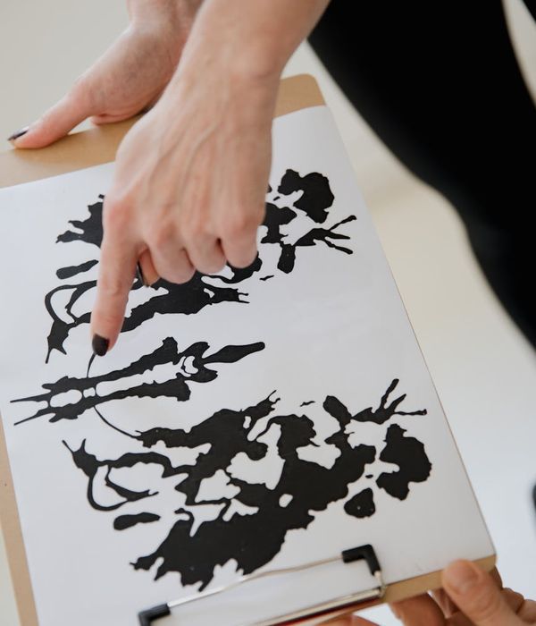 Beautiful woman focusing her visual perception during wellness practice